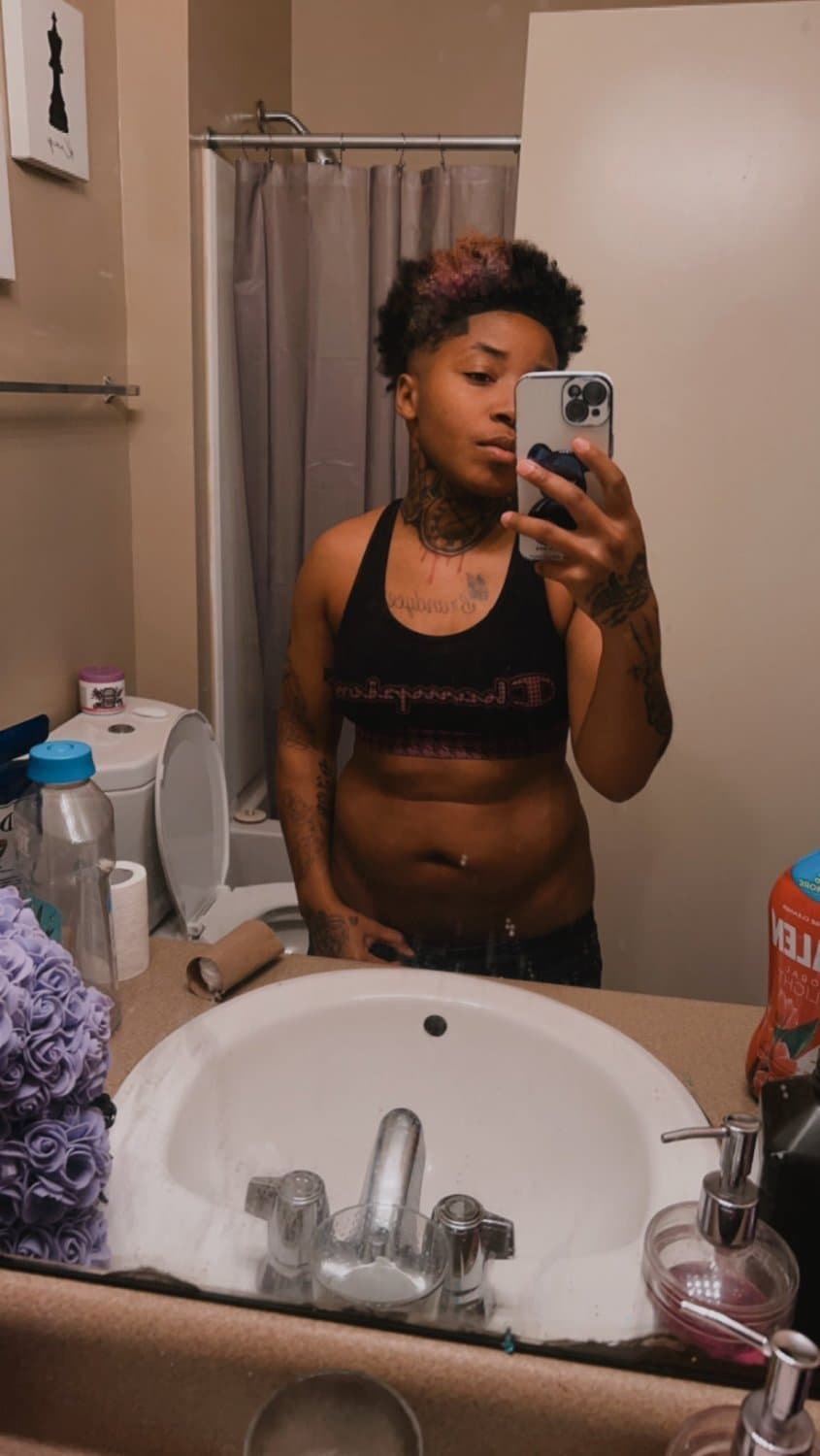 Saint 11 Ebony/Black Dyke/stud/tomboy/lesbian/butch