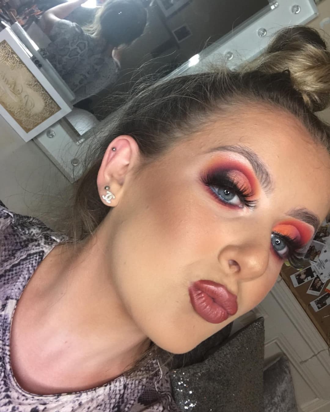 Heavy makeup slut Emma