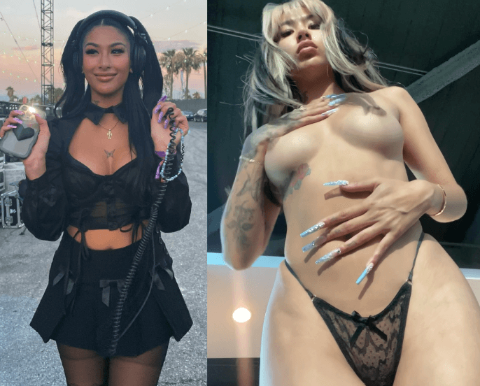 Wannabe ABG DJ whore fucks her way to stardom