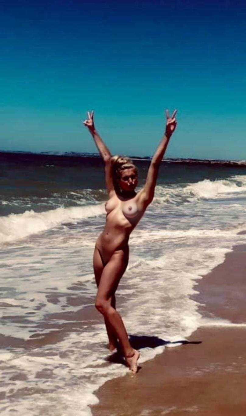 Czech girl public nude