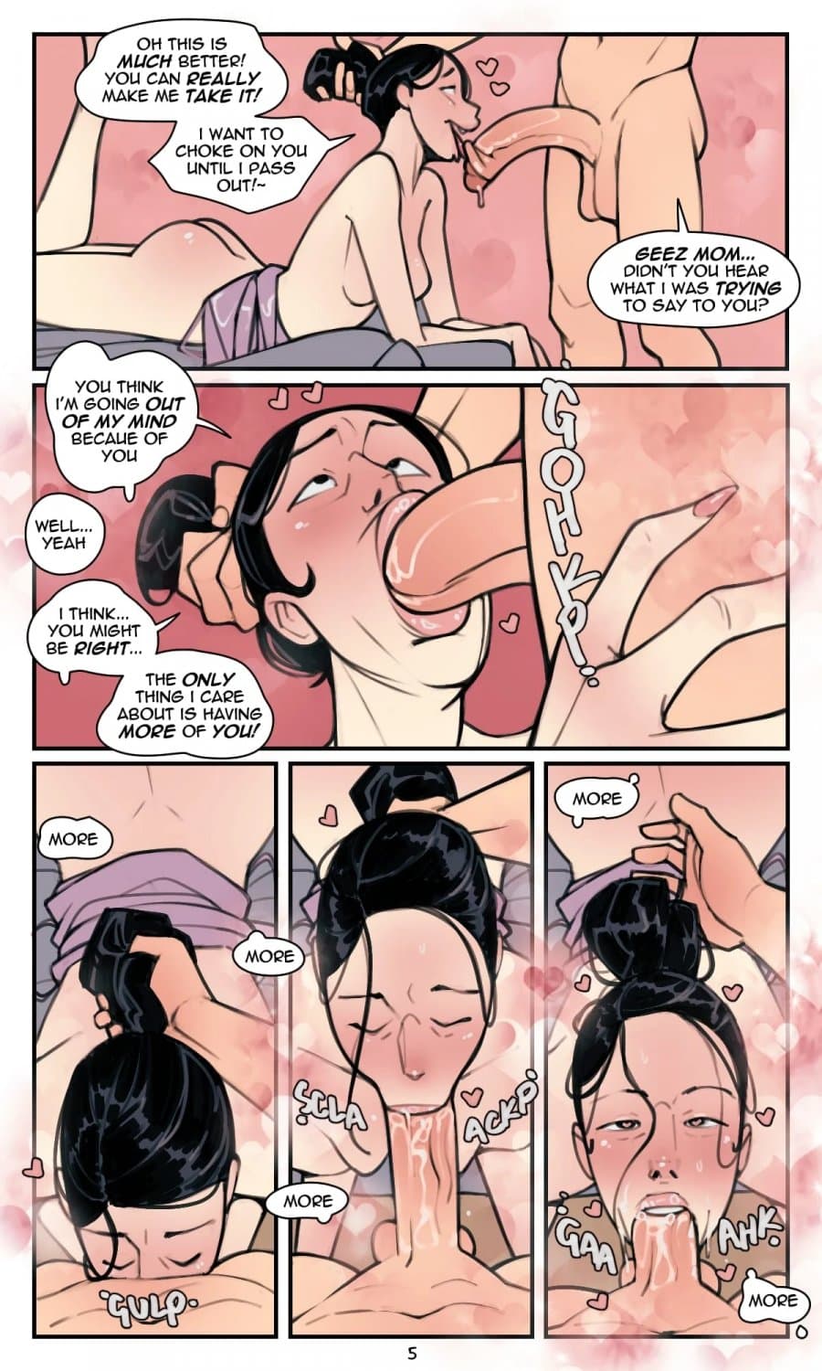 [comic] my manic mother (english - español)