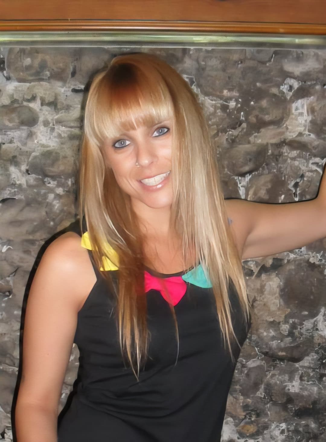 Loses bet and shows off her big pussy lips and hard nipples