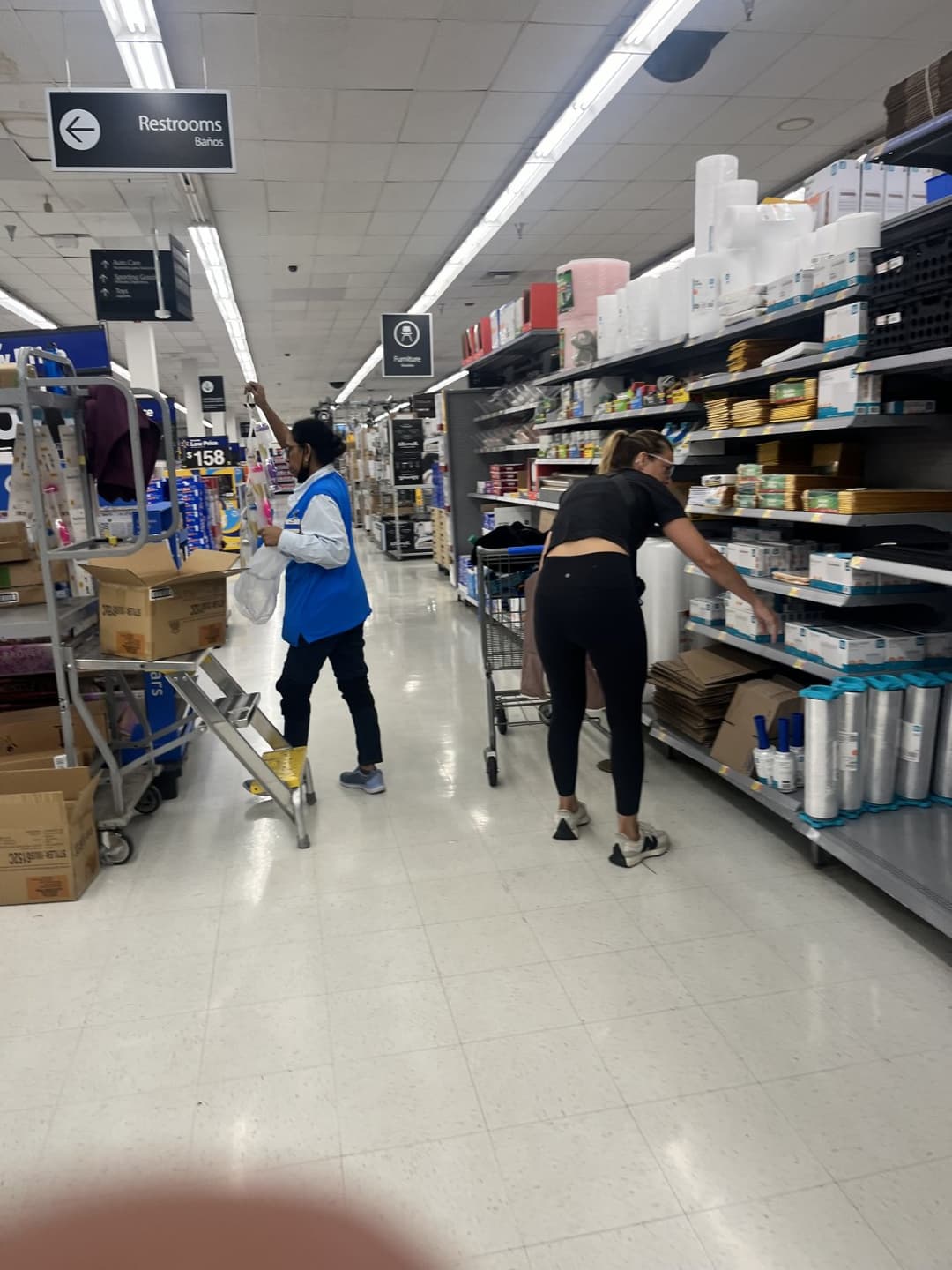 Milf at Walmart Shopping