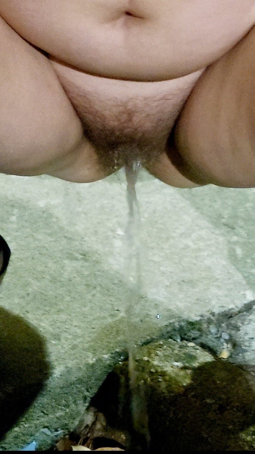 Exhibitionist Wife Pissing in Public