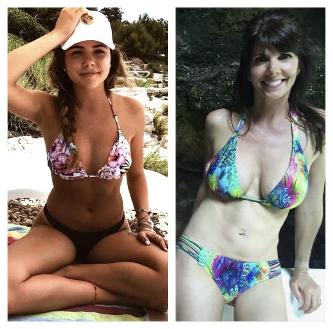 Dee and Alessandra (Mother/Daughter)(Bikini)