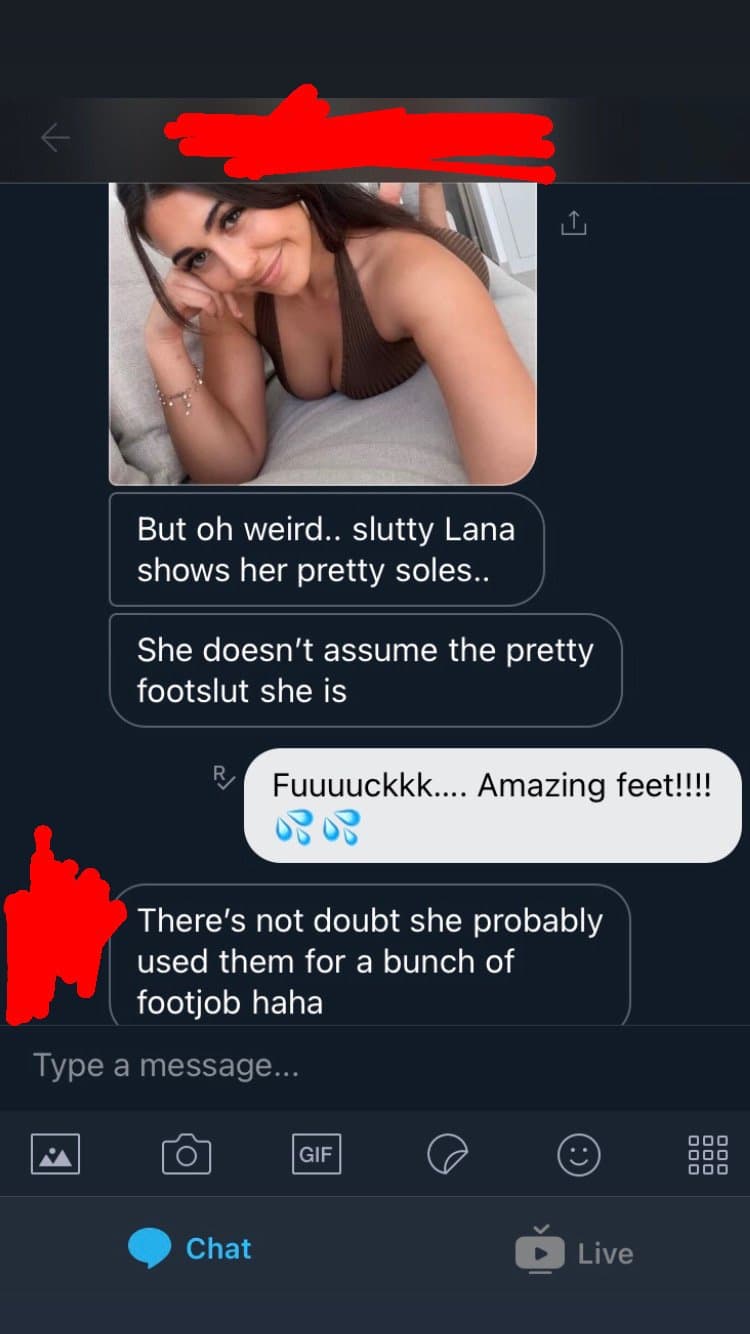 Kik footslut shows her feet everywhere subtlety to get views and popularity on social media