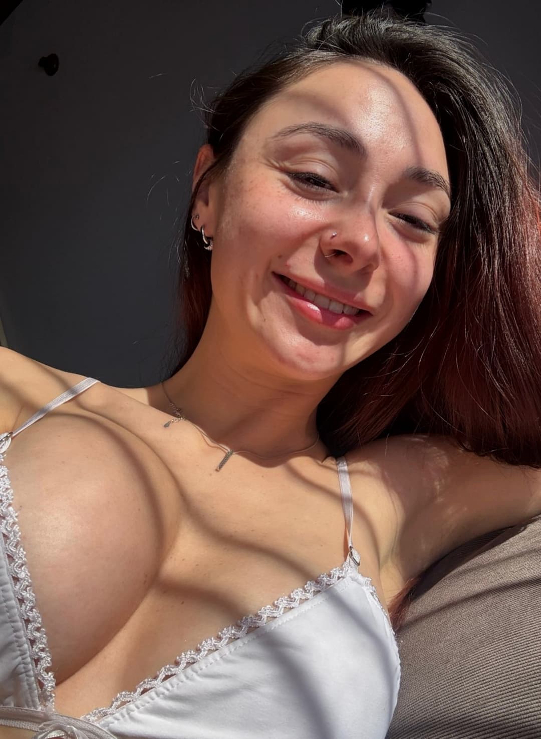 Eyes daring you, body trembling.I’m yours if you can take me Honey