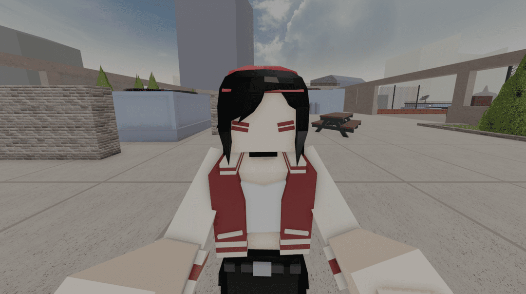 Someone create a video of this image? Bad Business Punk Business girl roll up sleeves and boobs