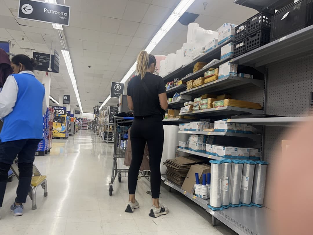 Milf at Walmart Shopping