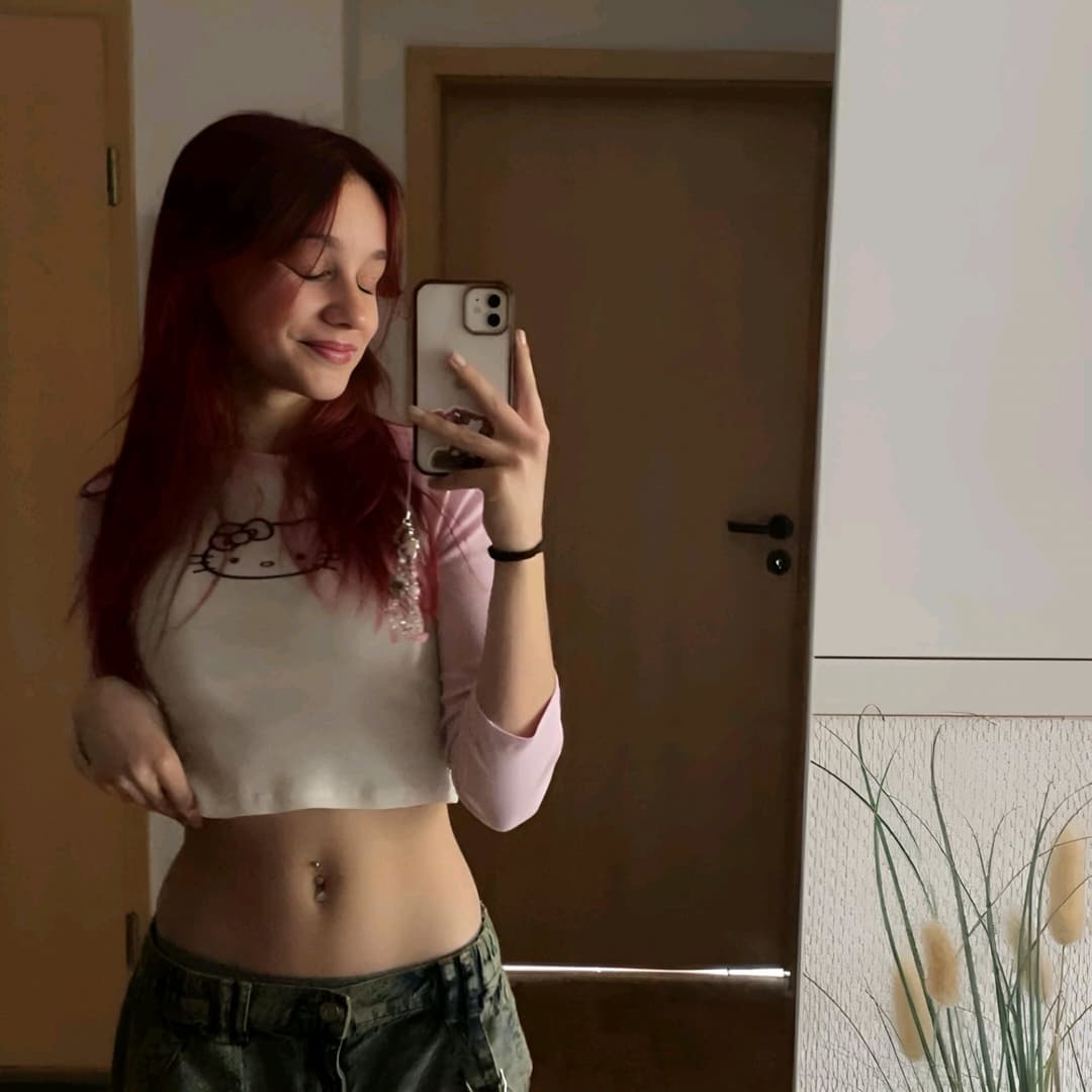 Cute red head Celine