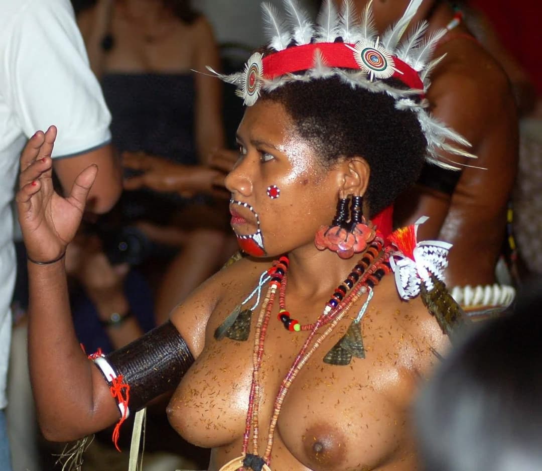 Tribal women celebrate