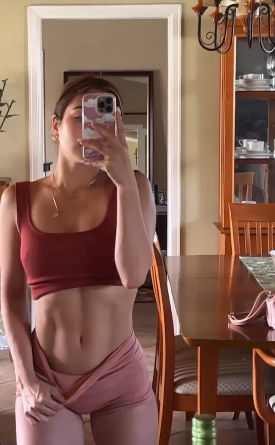 College Asian Latina Eric@ Loves Showing Her Ass