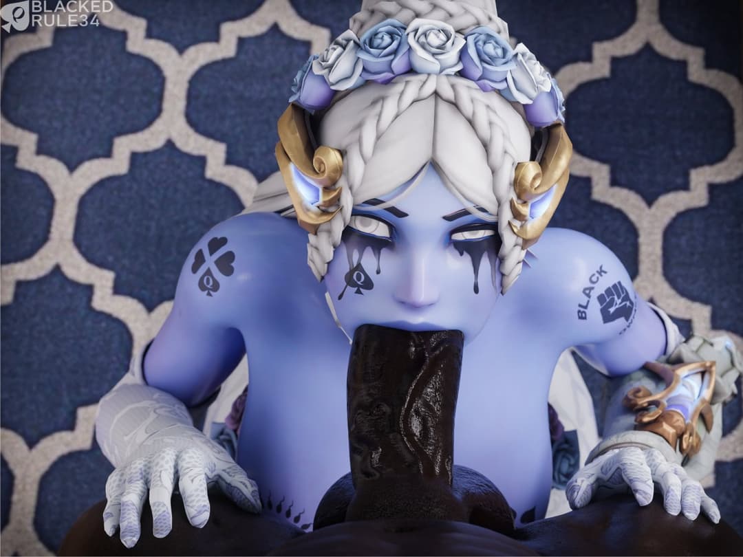 ♠️ Widowmaker BLACKED by BBC 3D Animated Hentai QOS