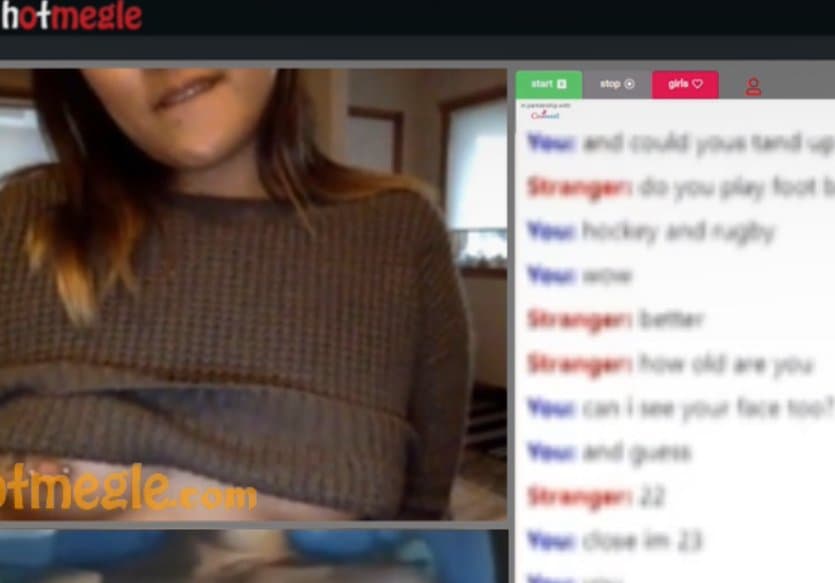 Horny Omegle Asian showing her perfect boobs and ass in live chat