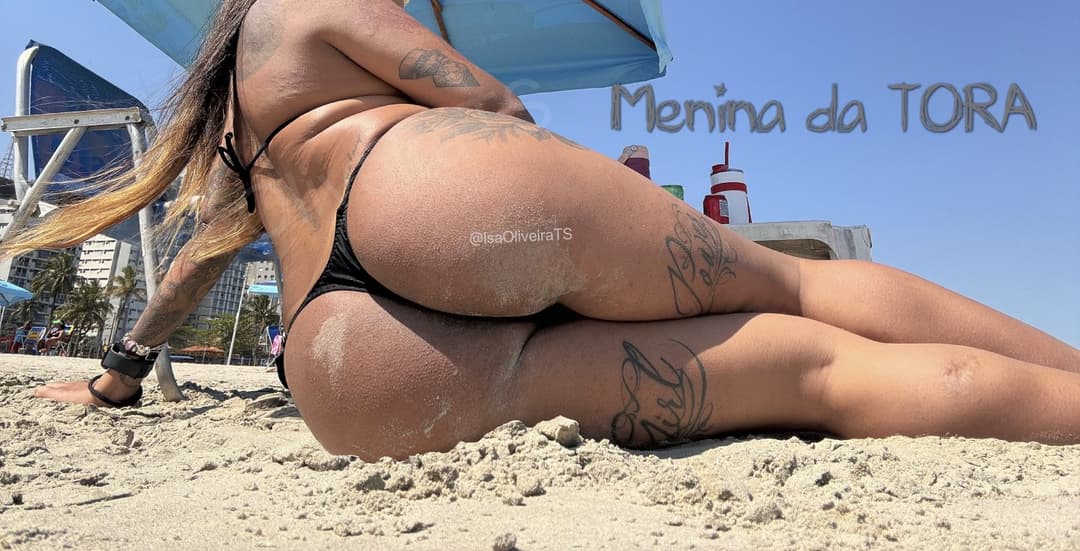 IsaOliveira TS BIG COCK is enchanted by this transex