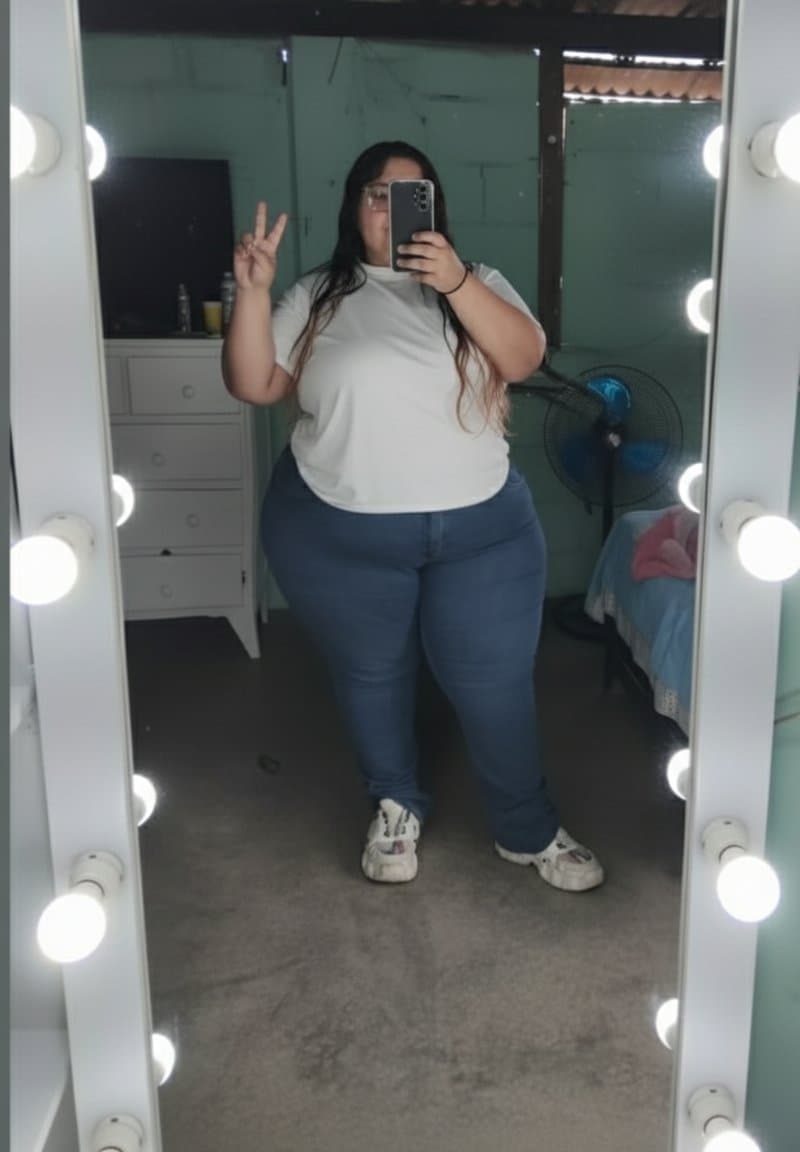 Lo culona que esta esta cerda wow ??