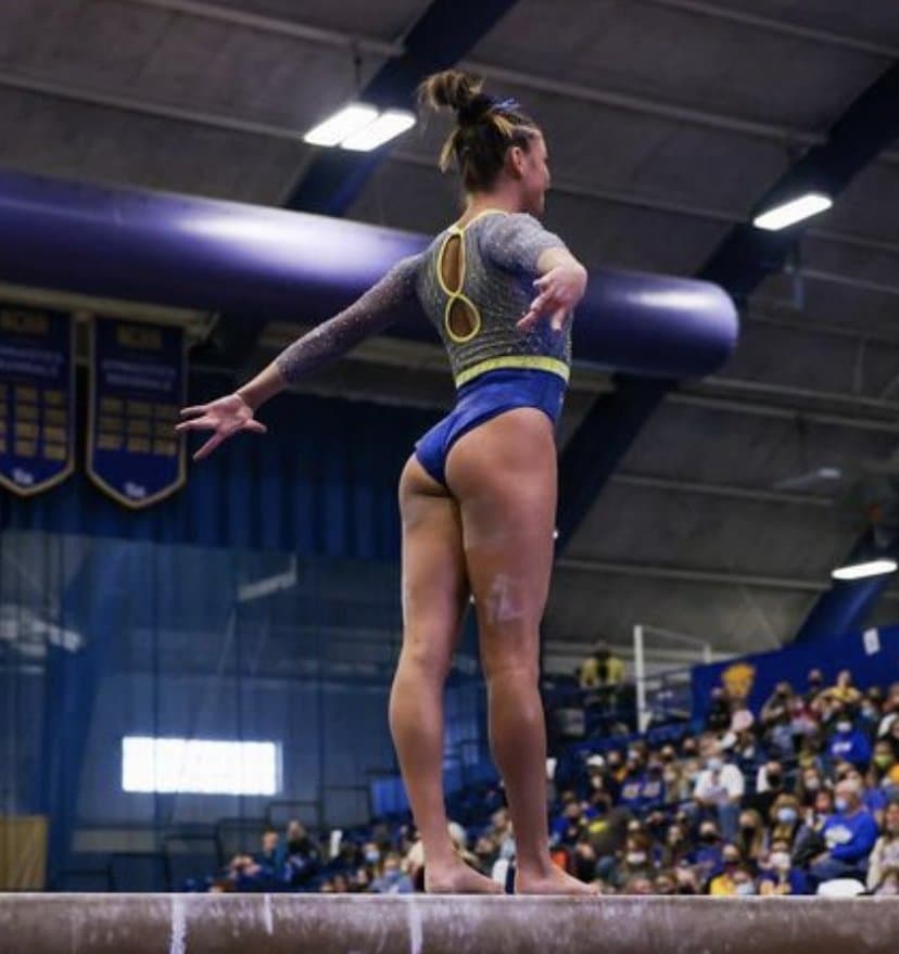 Kailey Gillings Pitt gymnast