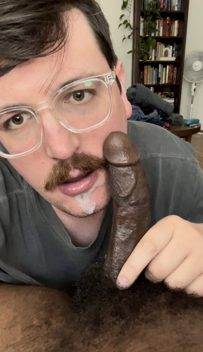 Click to view full size Andrew brown, Faggot, Cum swallower, Pig.