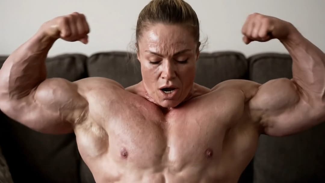 Hypertrophic muscular nudism