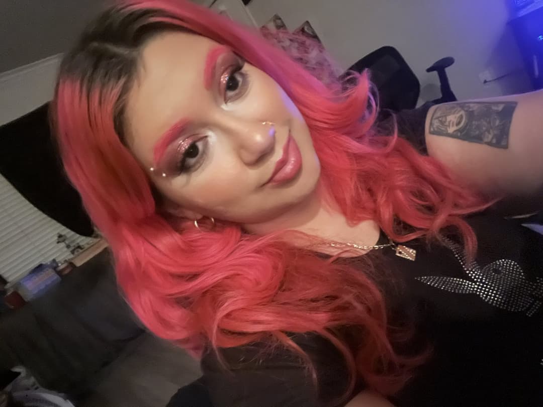 Dyed Hair Latina Slut ?