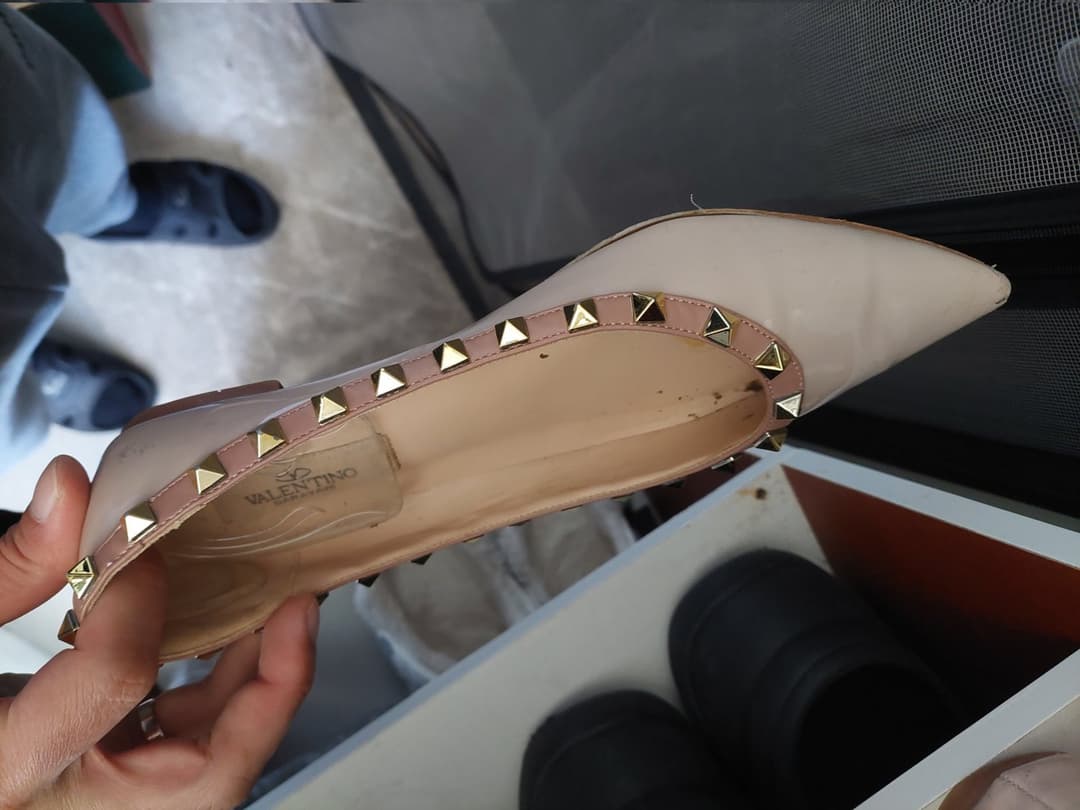 Asian shoes and cum 2