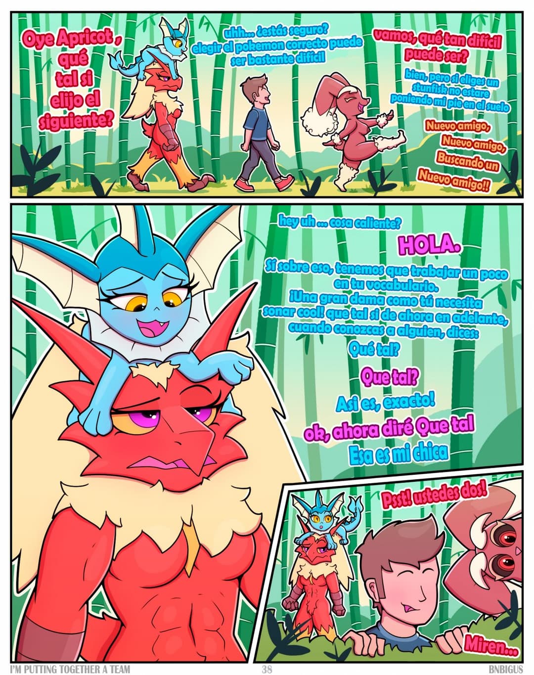 [BnBigus] Im Putting Together a Team (Pokemon)