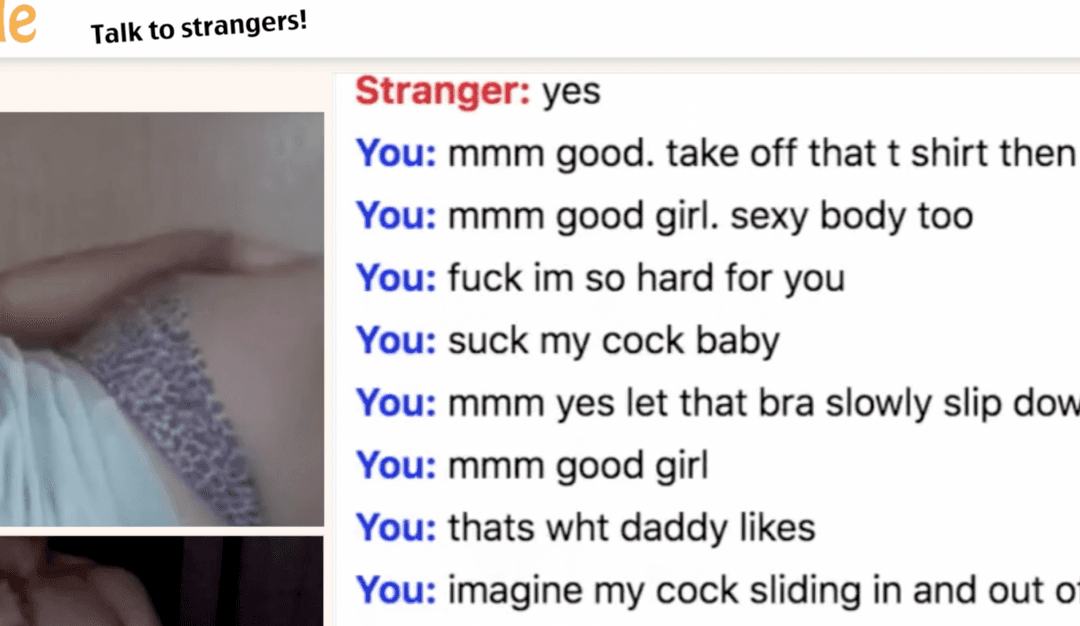 Hot chatting between a beautiful girl and a guy in Omegle sex chat room