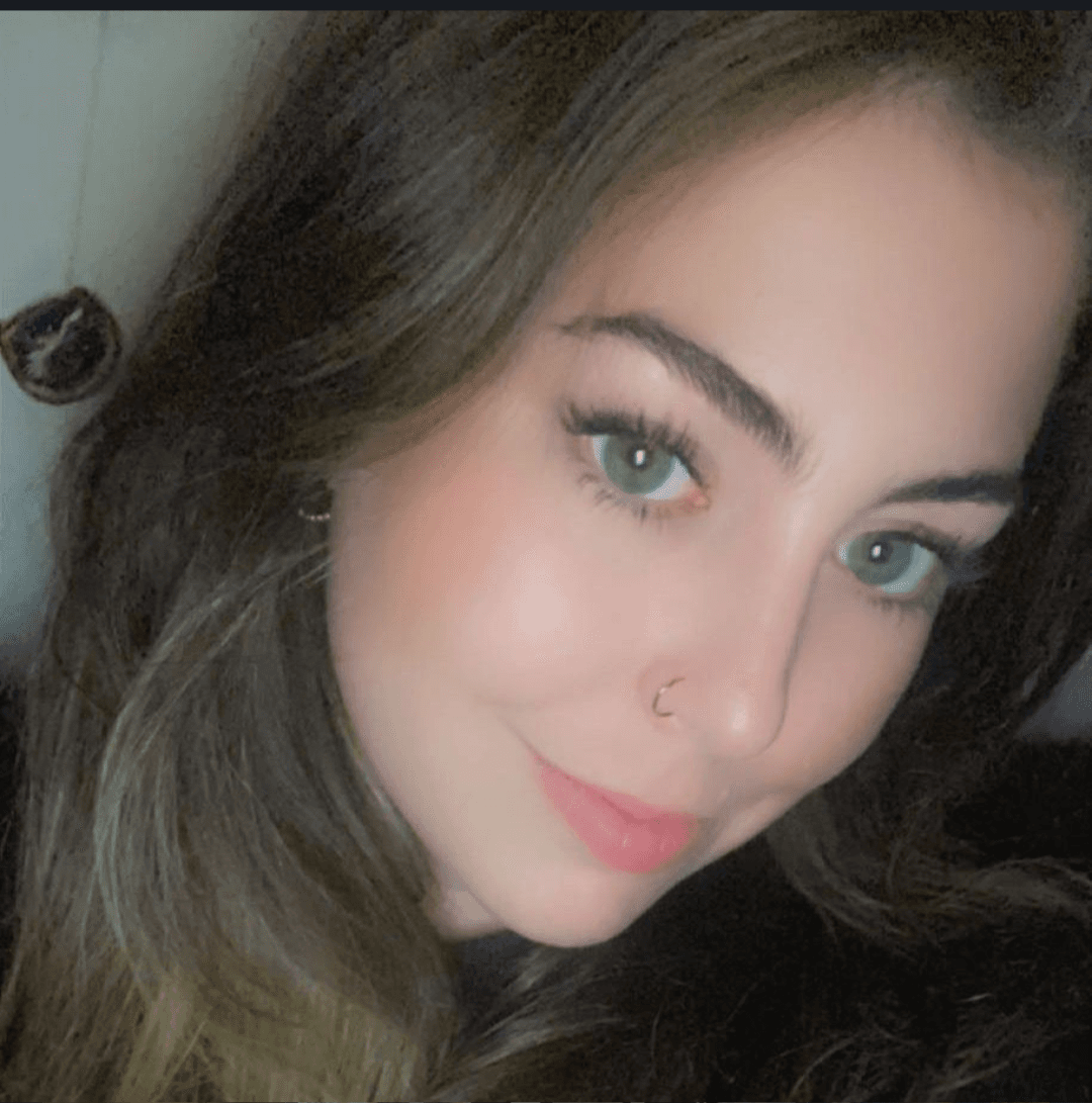 Click to view full size Poor little Kara. Telling her sad sob story of how she was taken advantage of in College. Dumb slut.