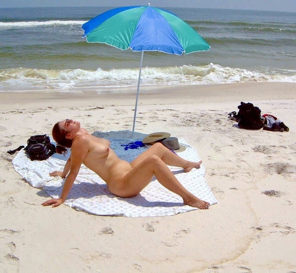 Jill from Iowa Nude on Ship Island