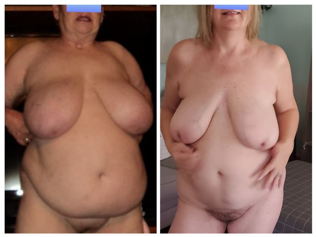 COLLAGE Side by Side Comparison with Donna