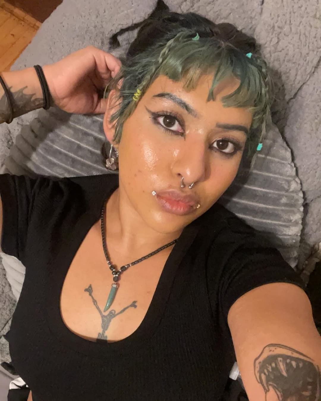 Click to view full size Her face was literally made to get face fucked ? 22 year old latina emo slut from Chicago