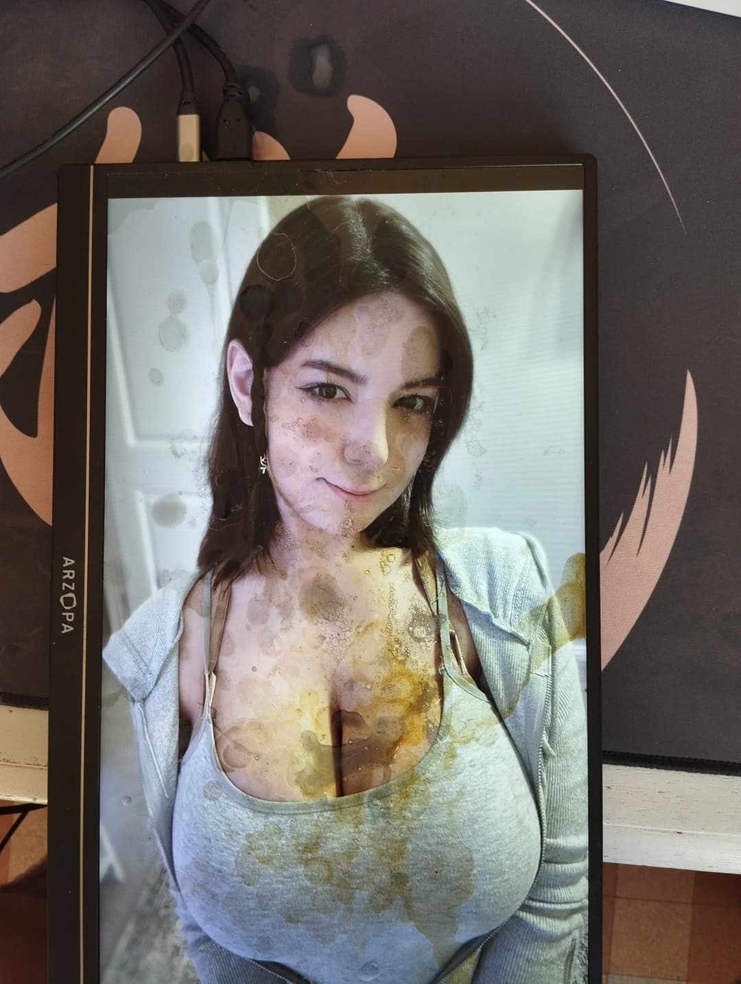 Busty low iq bitch bunny ayu jizzed