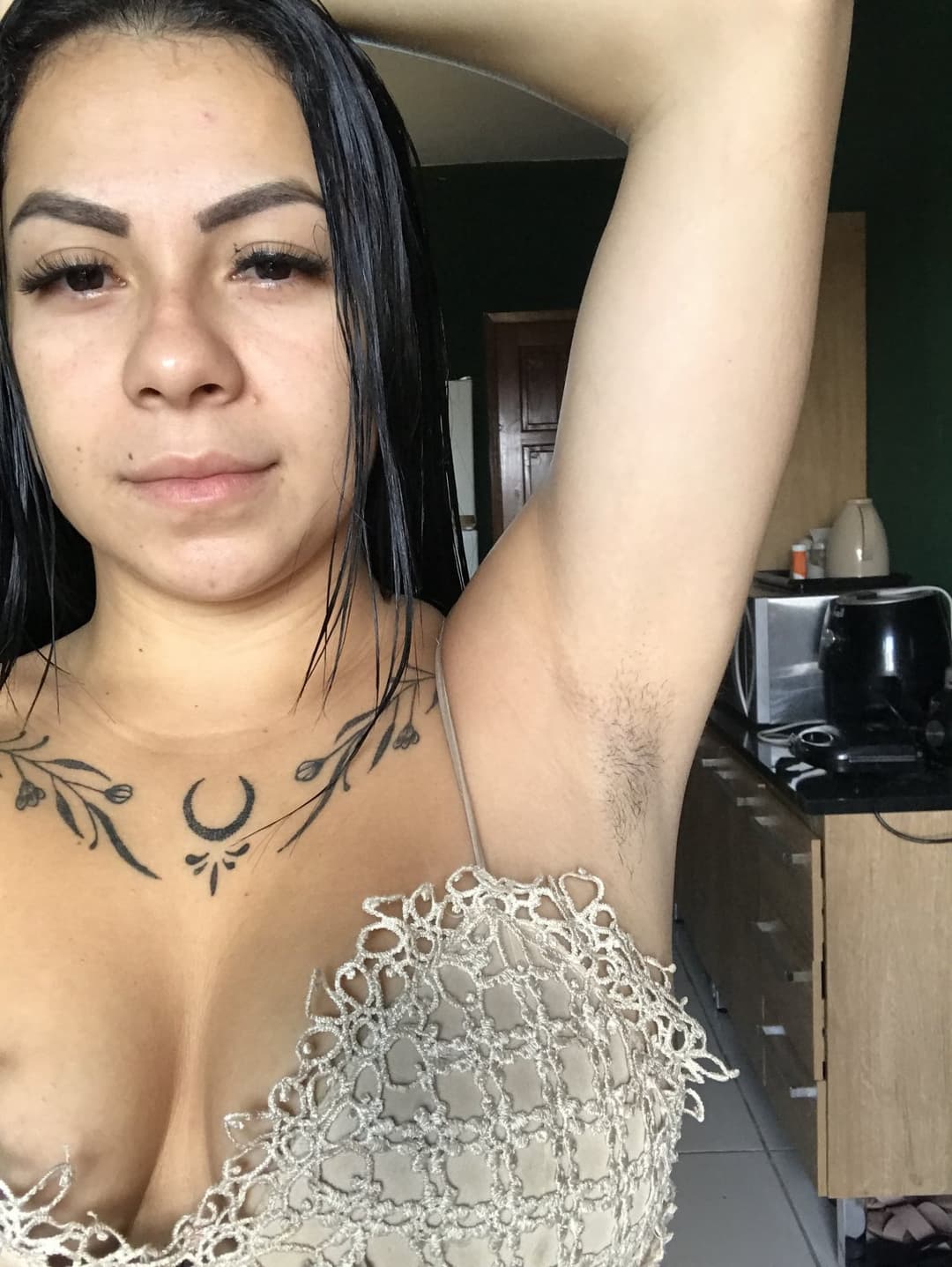 Fetish stubble Armpit