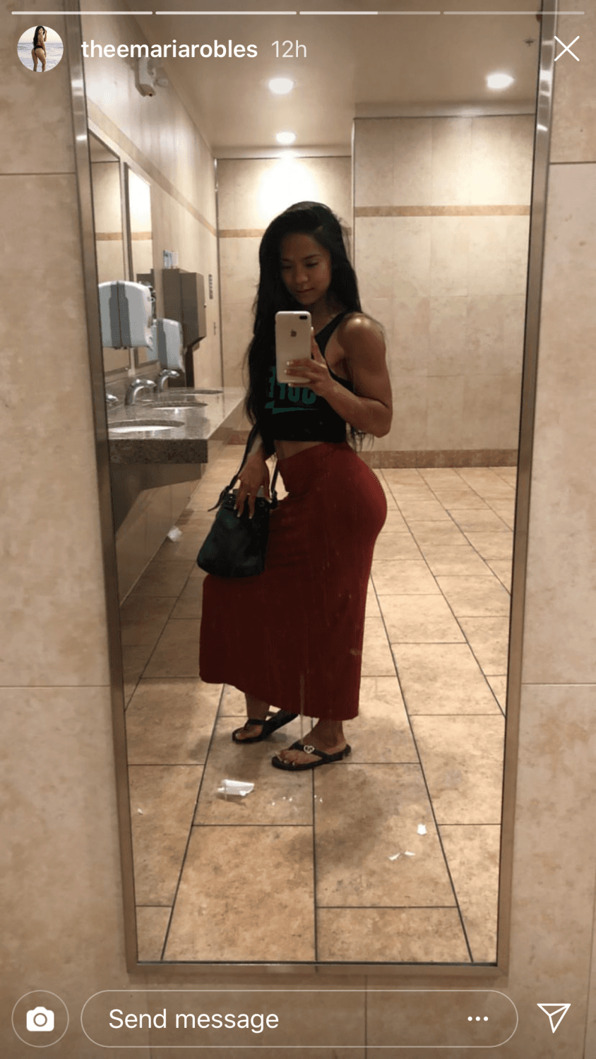 asian fitness model ass feet soles maria robles part two