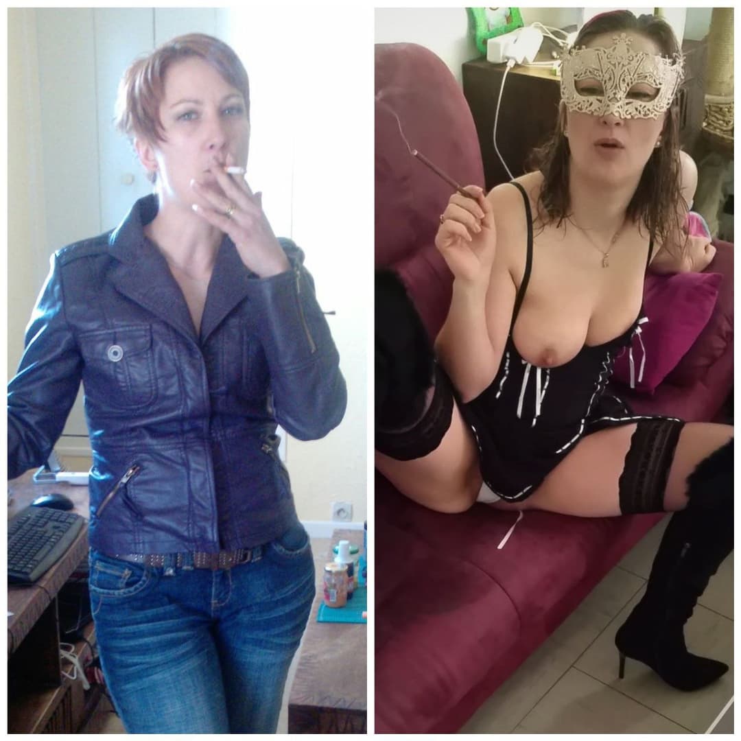 Diana, with the fucking Smoking fetish