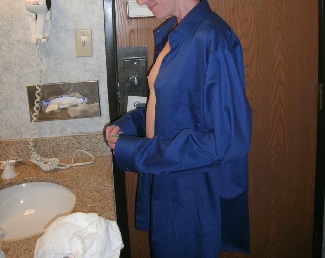 Blonde with small boobs 7