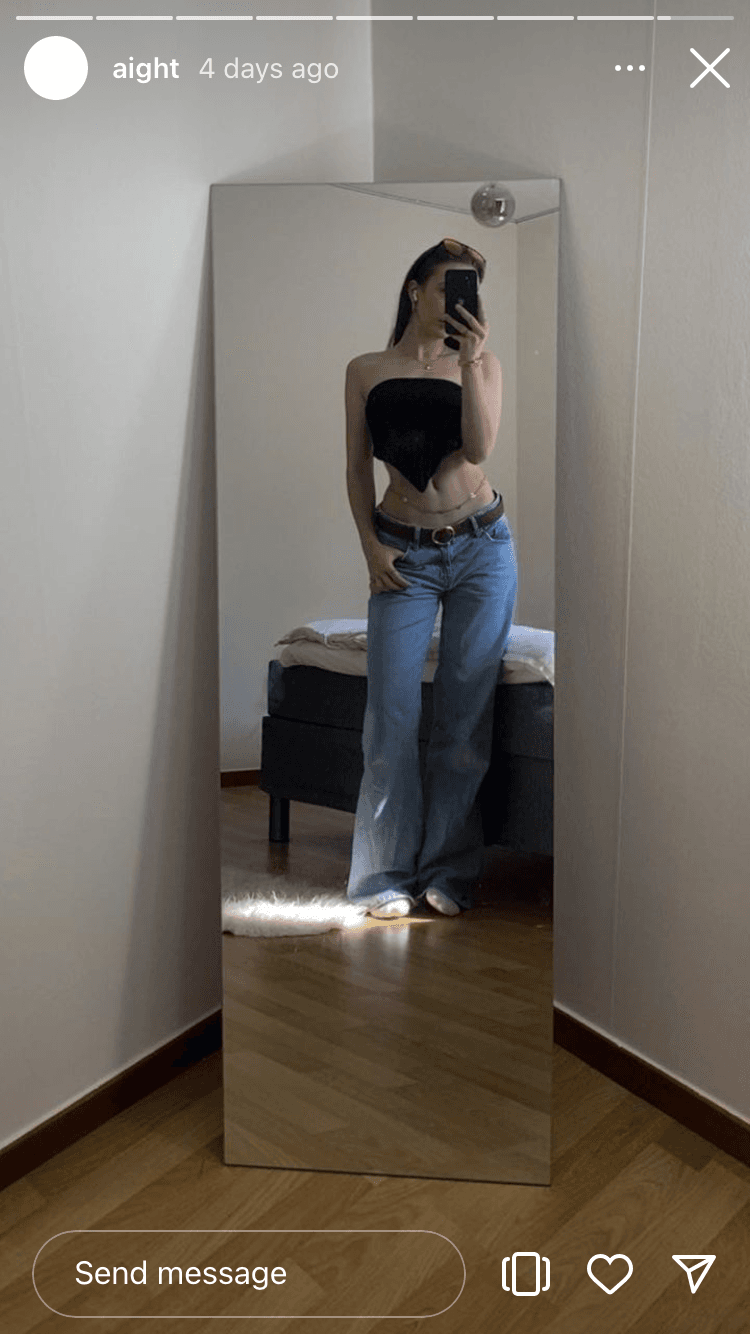 He shared his swedish crush Juliana.