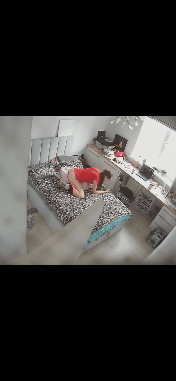 Spying On My Sister Hump Her Pillow And Masturbate Till SHe Cums