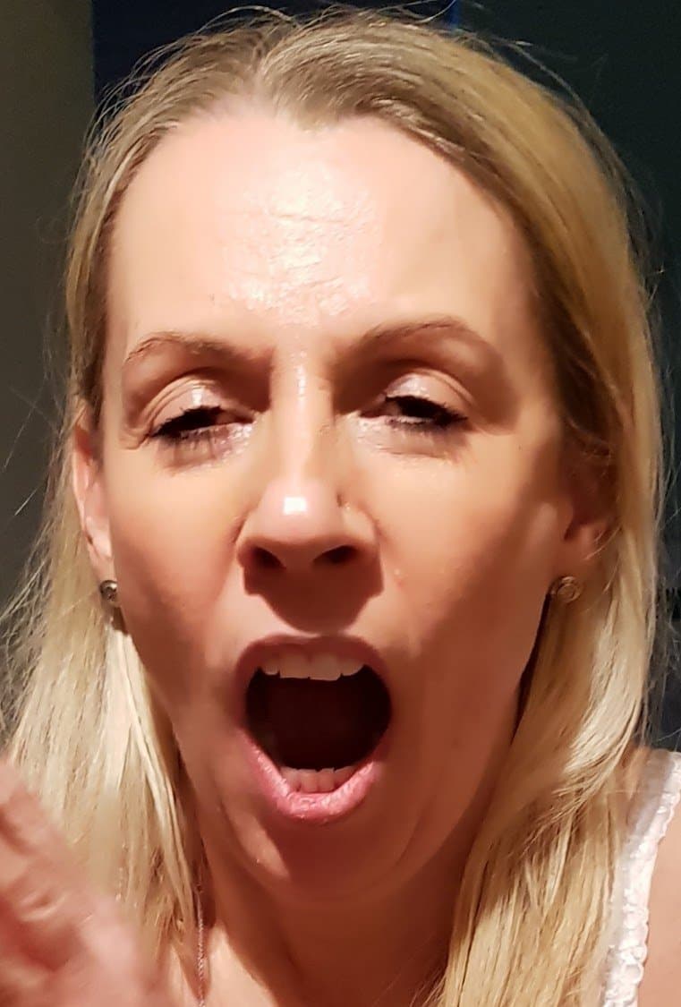 Pretty Mature UK Blonde Slag 48 From Surrey Face Big Tits Lingerie Pigtails Stockings