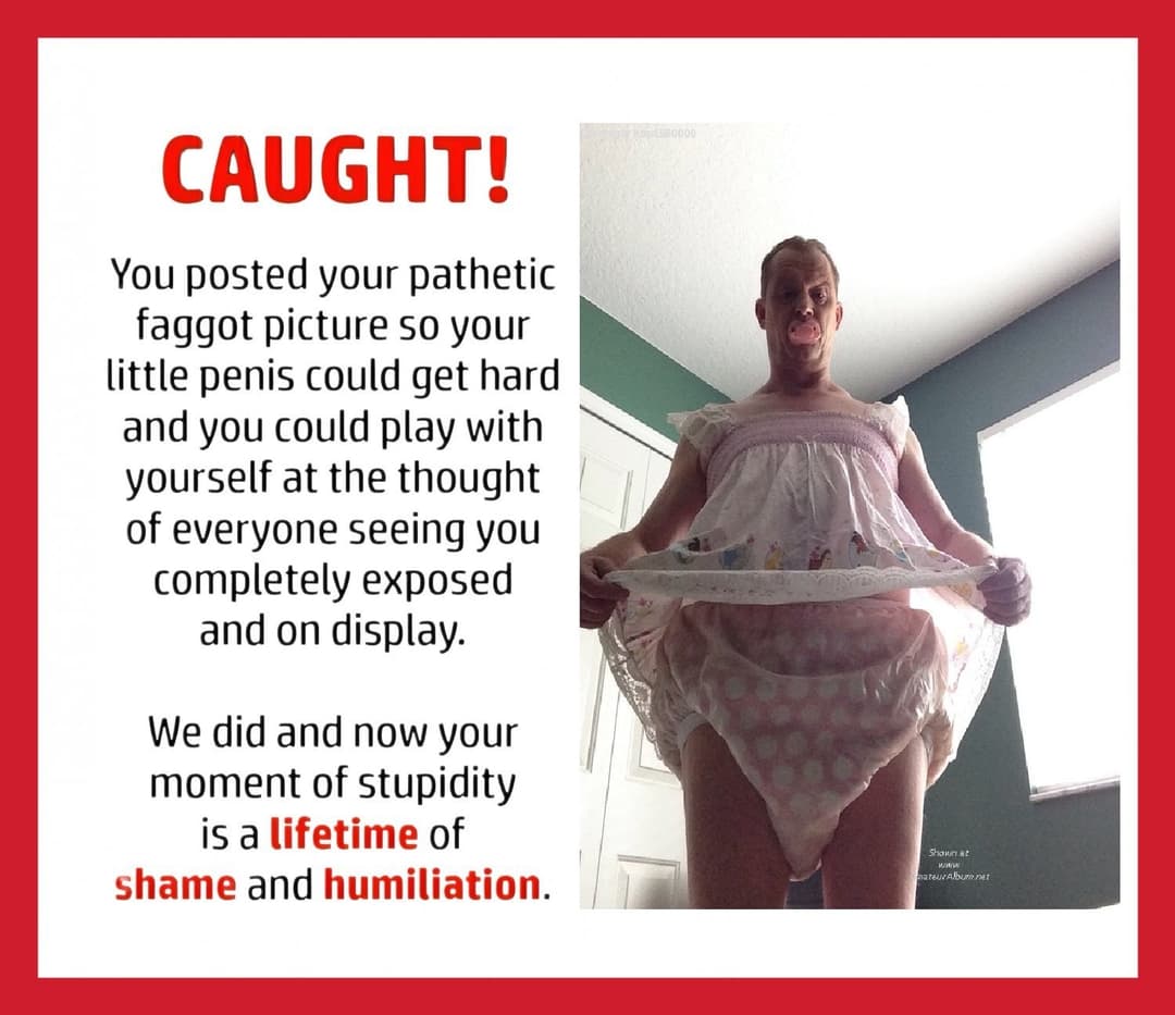 ABDL Diapered sissybaby Peter Went in pretty pink dress