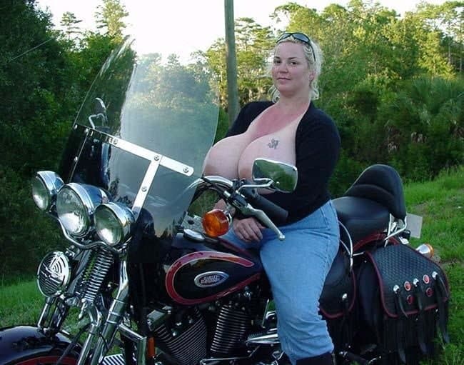 Various Big Breasted Biker Chicks...     (z)