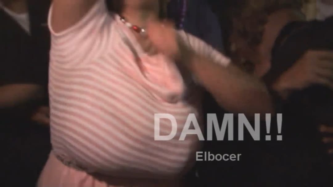 Classic: MAMMOTH Juggs flashed at Mardi Gras!!