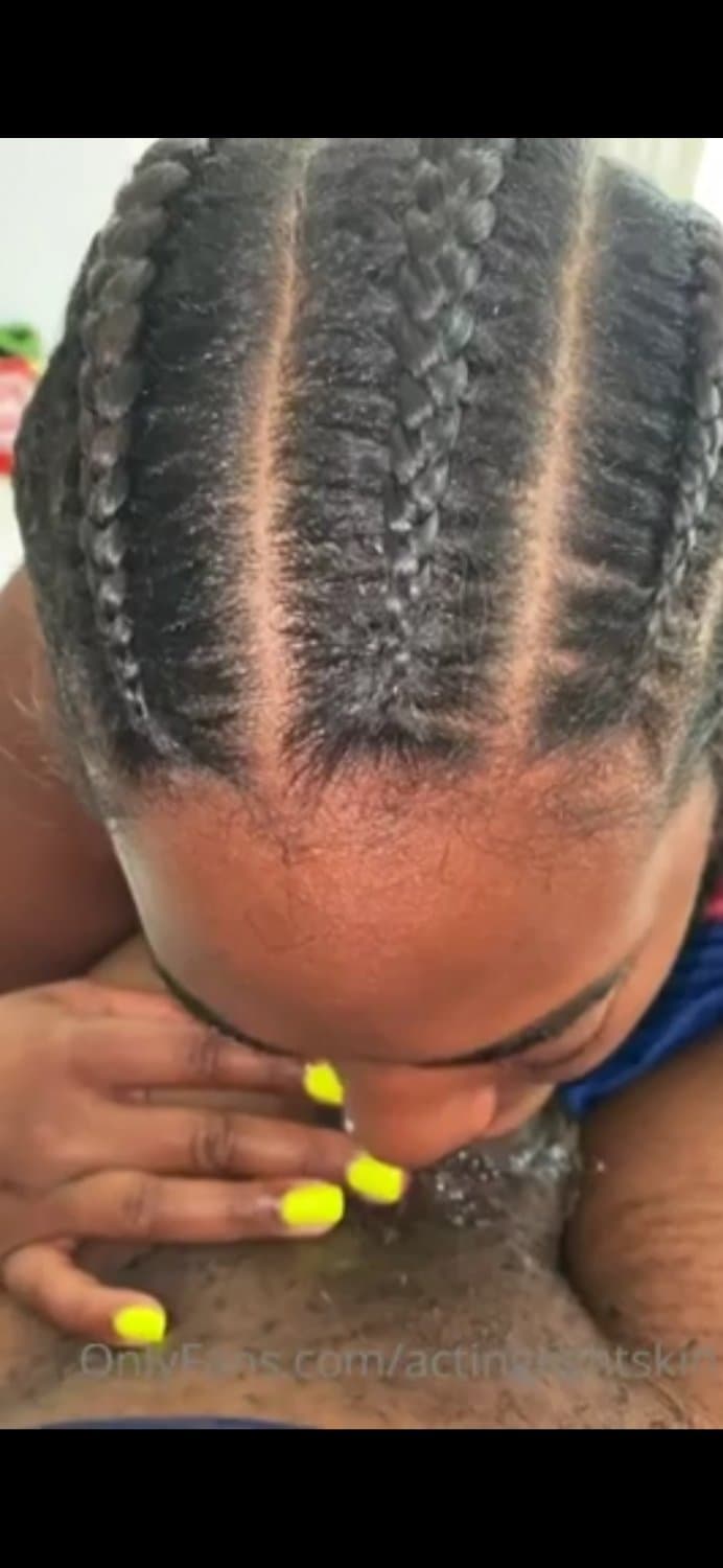 Sloppy Toppy Blowjob...with bubbles???