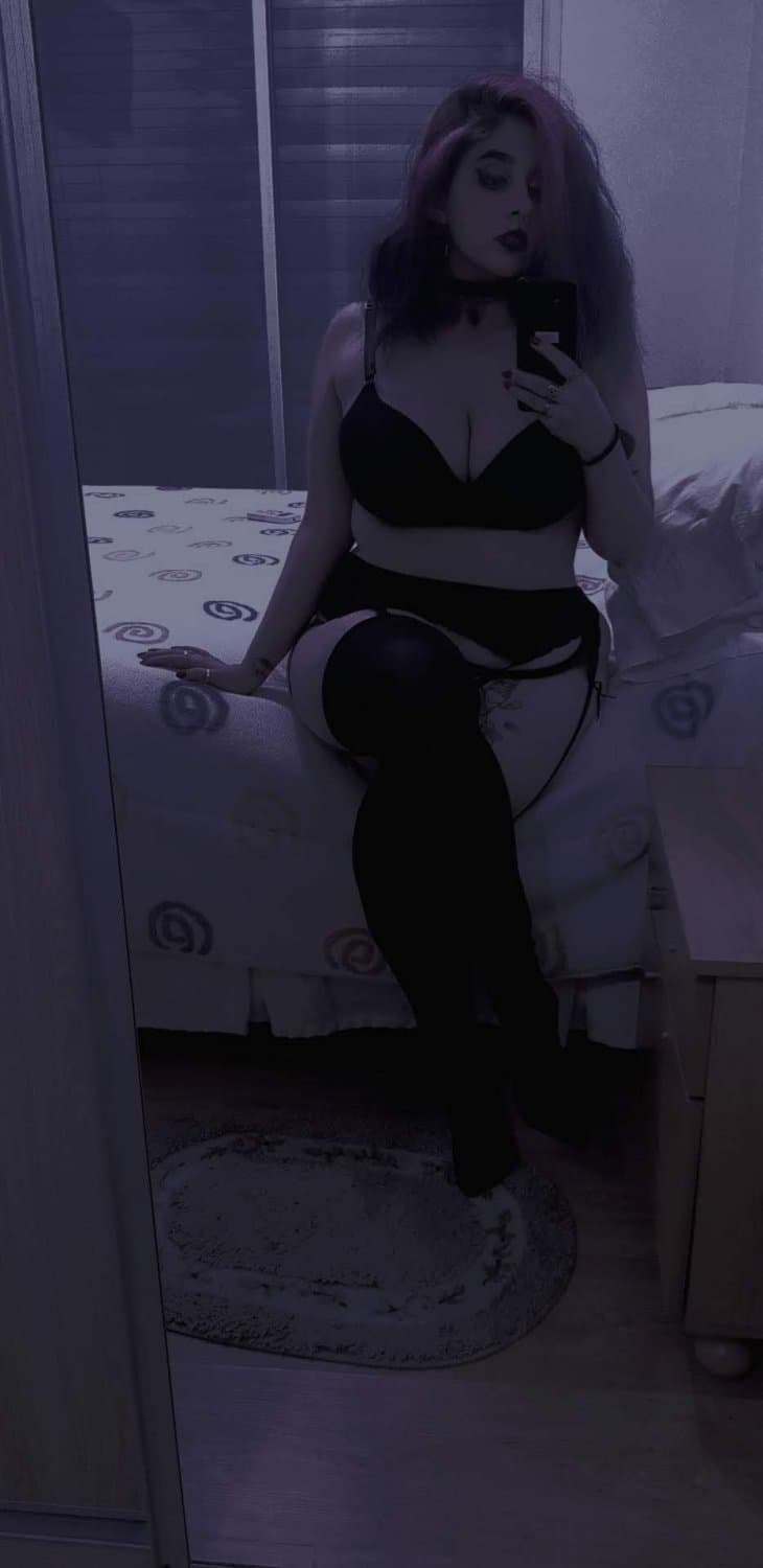 This goth goddess is ready to ruin lives. Be ready