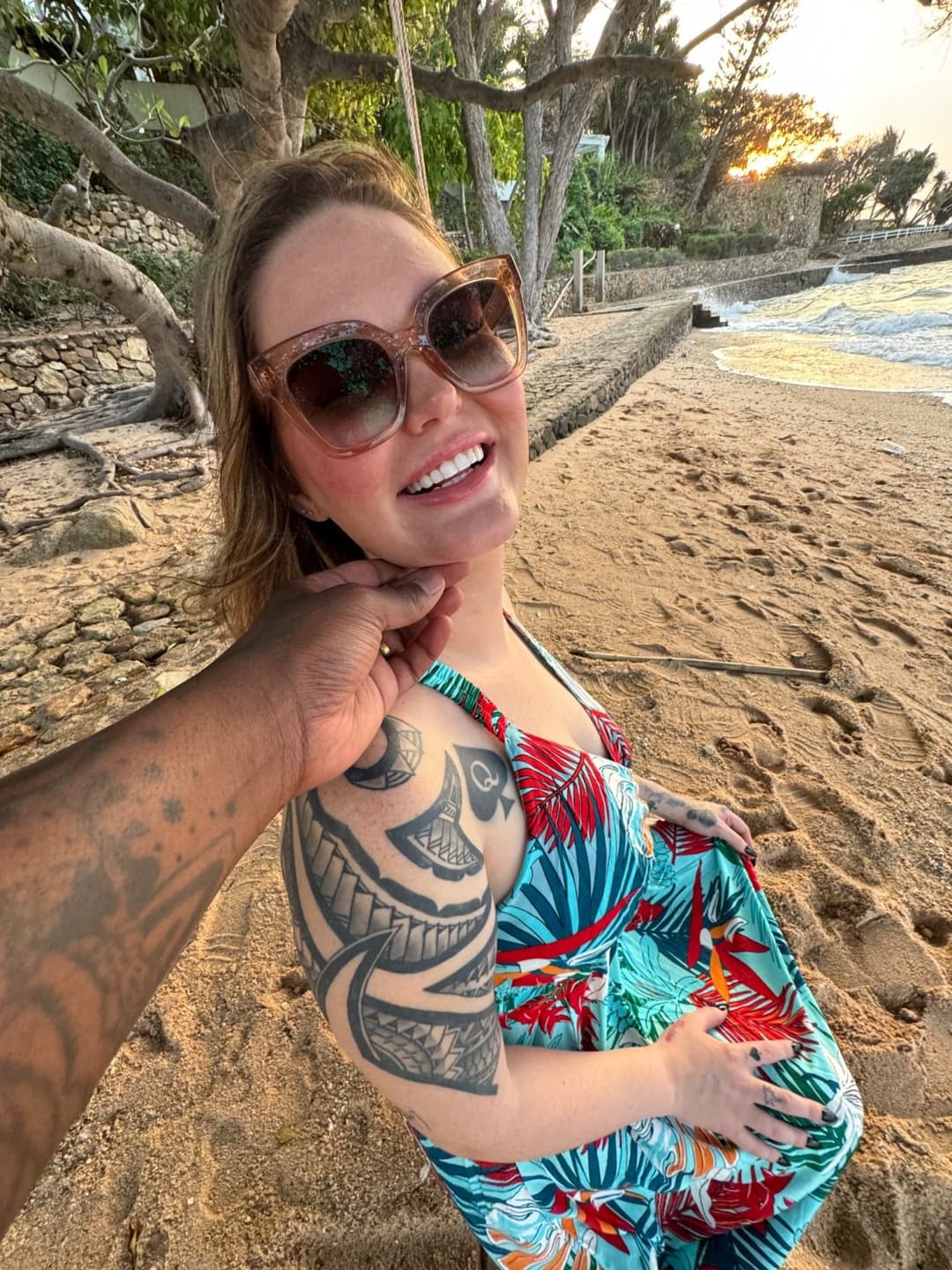 Real Permanent QOS Tattoo