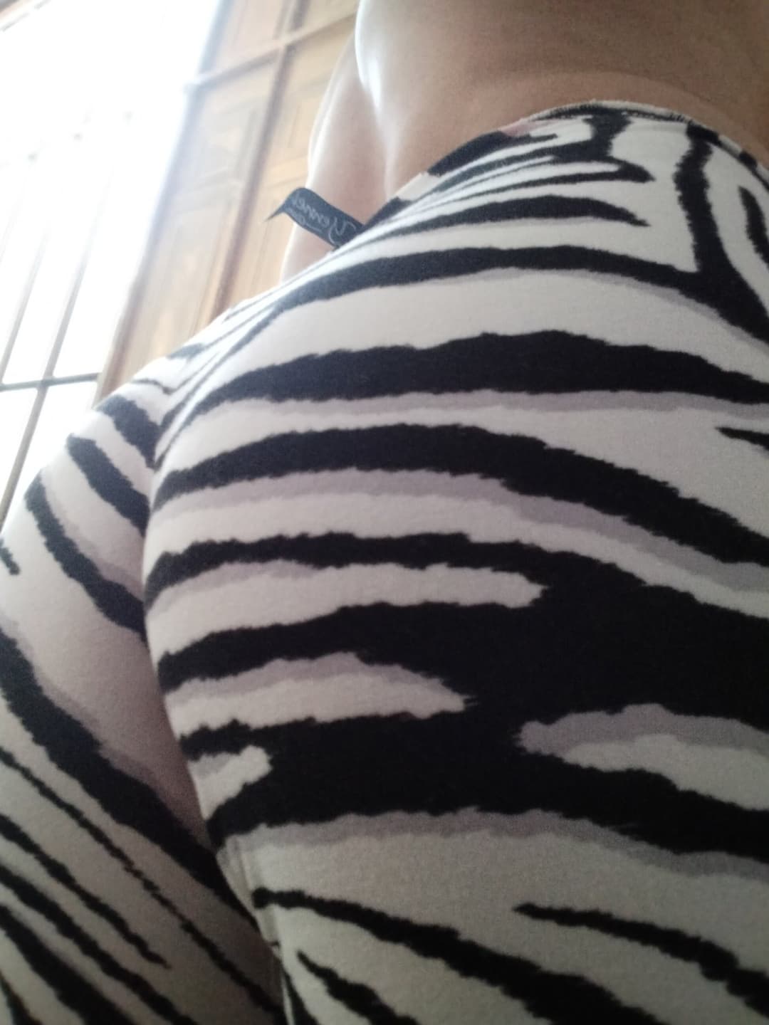 Culo en pijama de cebra