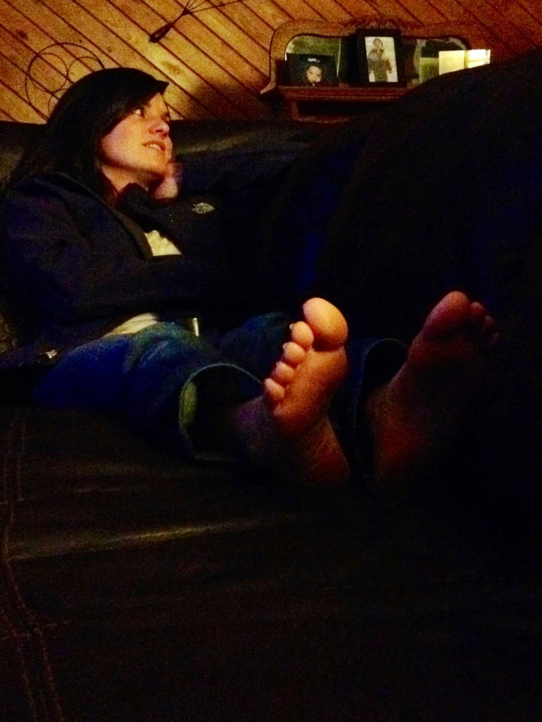Friend’s Wife Jenny: Candid & Sleepy Feet