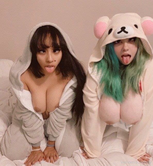 Cosplay big perky and pink tits