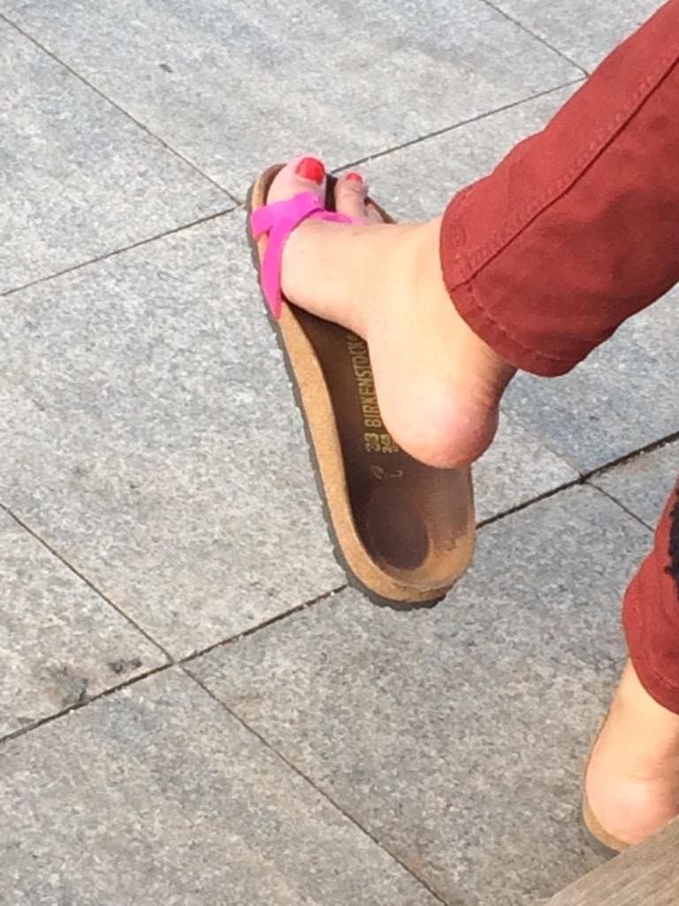 Hot Arches of Turkish Flight Attendant