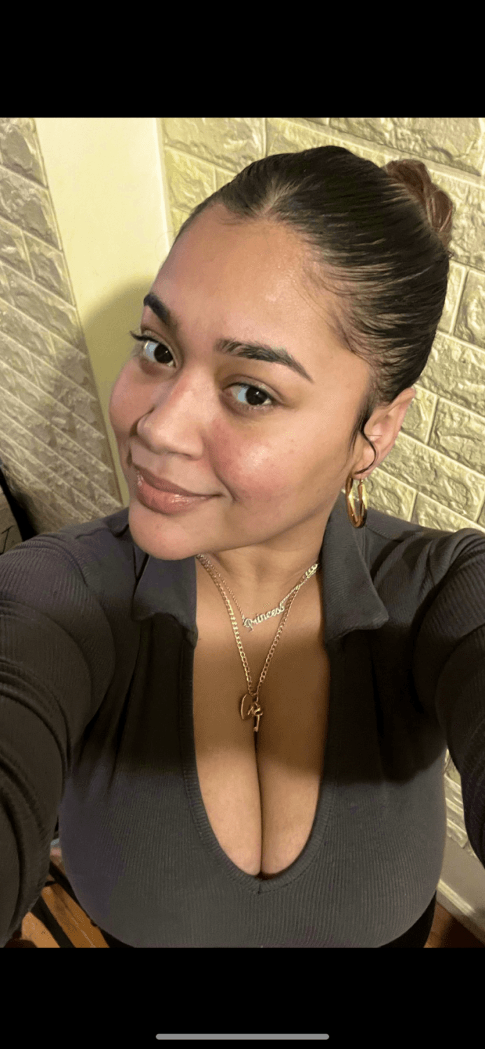 Big tit Latina sucking dick